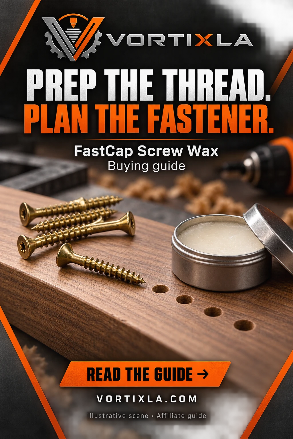 PREP THE THREAD. PLAN THE FASTENER. — illustrative scene for this buying guide
