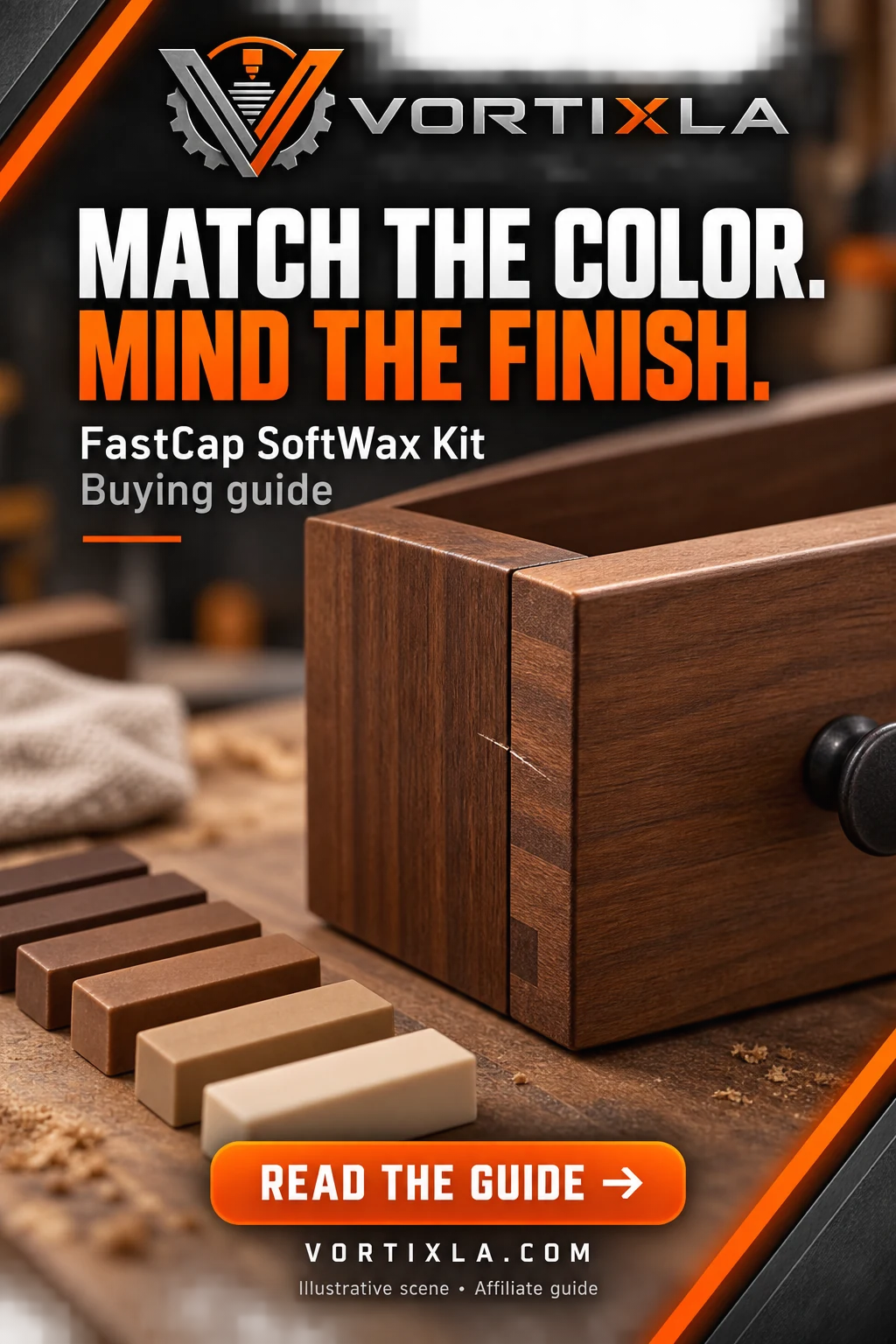 MATCH THE COLOR. MIND THE FINISH. — illustrative scene for this buying guide