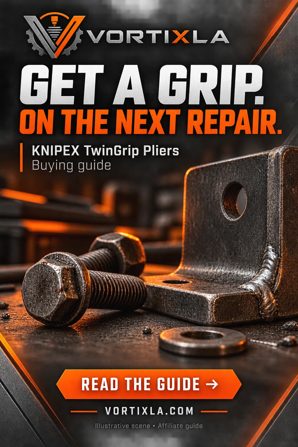 GET A GRIP. ON THE NEXT REPAIR. — illustrative scene for this buying guide