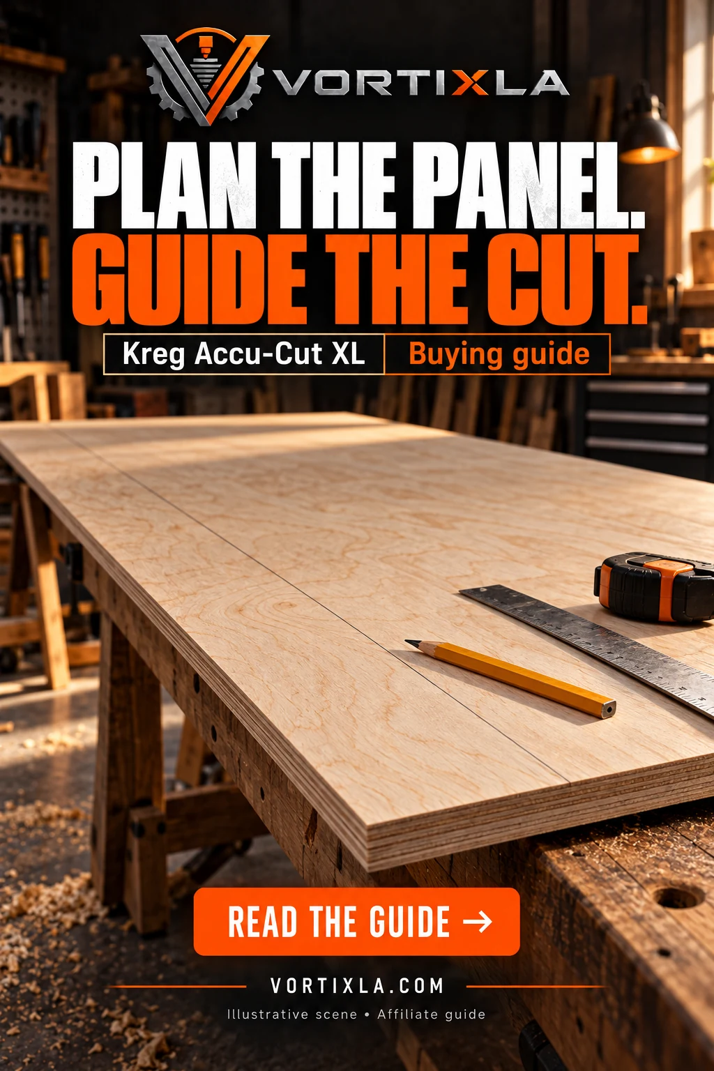 PLAN THE PANEL. GUIDE THE CUT. — illustrative scene for this buying guide
