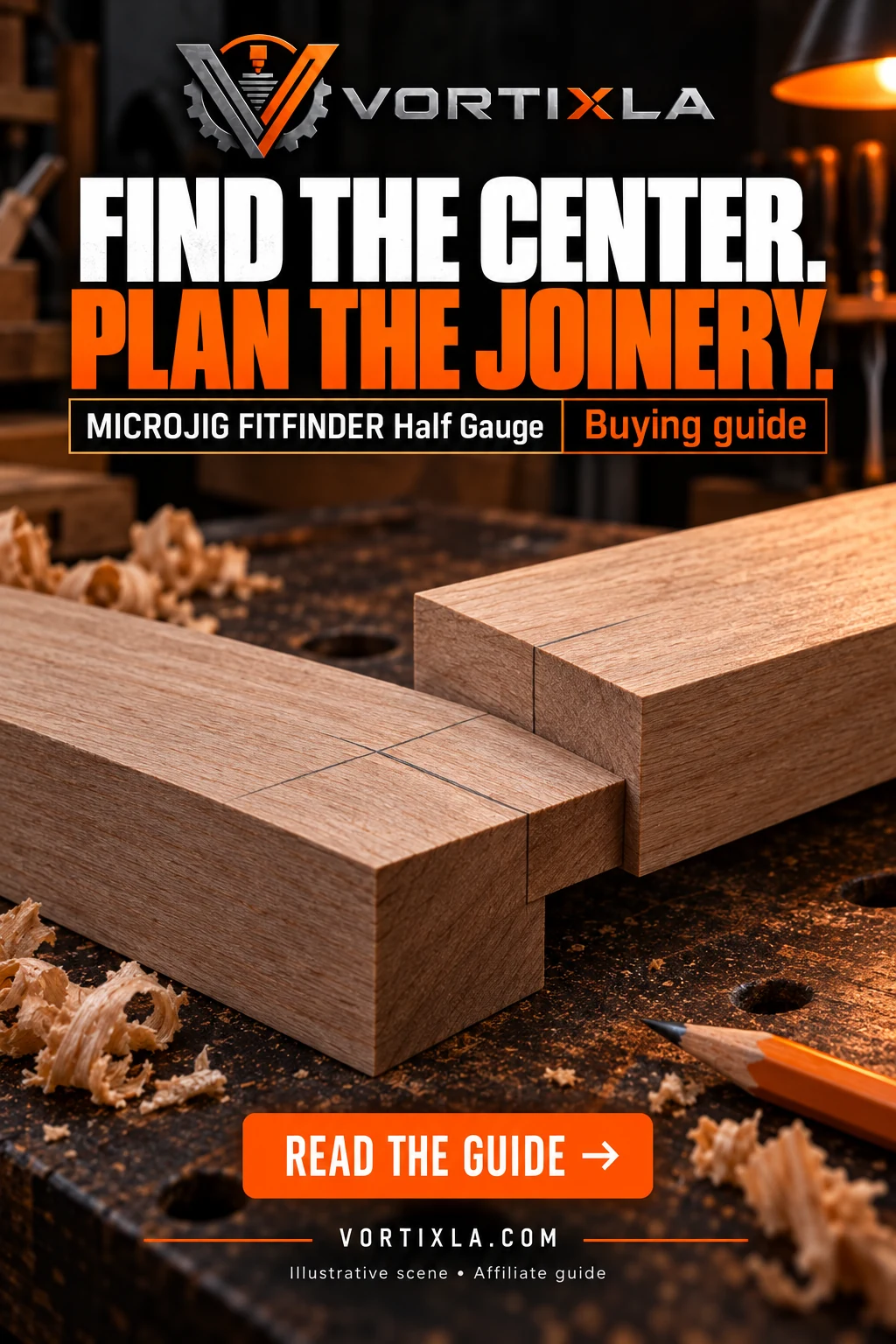 FIND THE CENTER. PLAN THE JOINERY. — illustrative scene for this buying guide