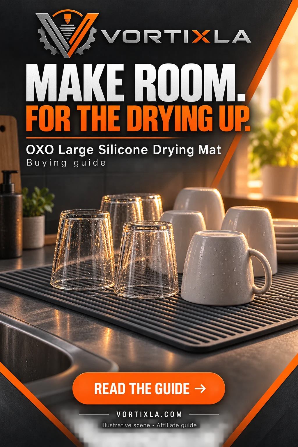MAKE ROOM. FOR THE DRYING UP. — illustrative scene for this buying guide