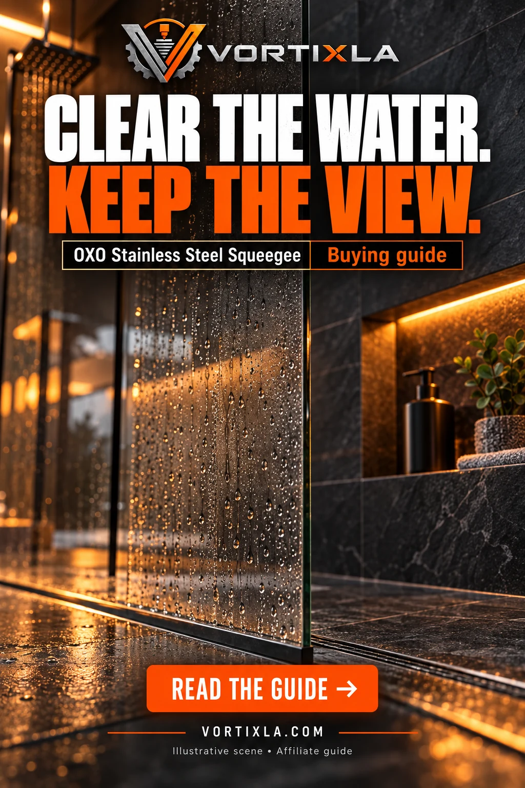 CLEAR THE WATER. KEEP THE VIEW. — illustrative scene for this buying guide