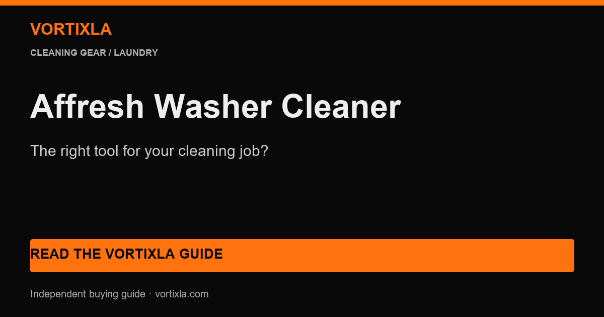 Affresh Washer Cleaner buying guide