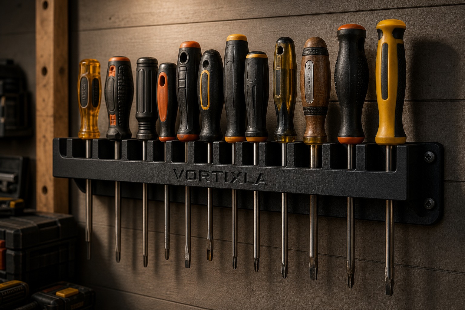 VORTIXLA wall-mounted screwdriver rack