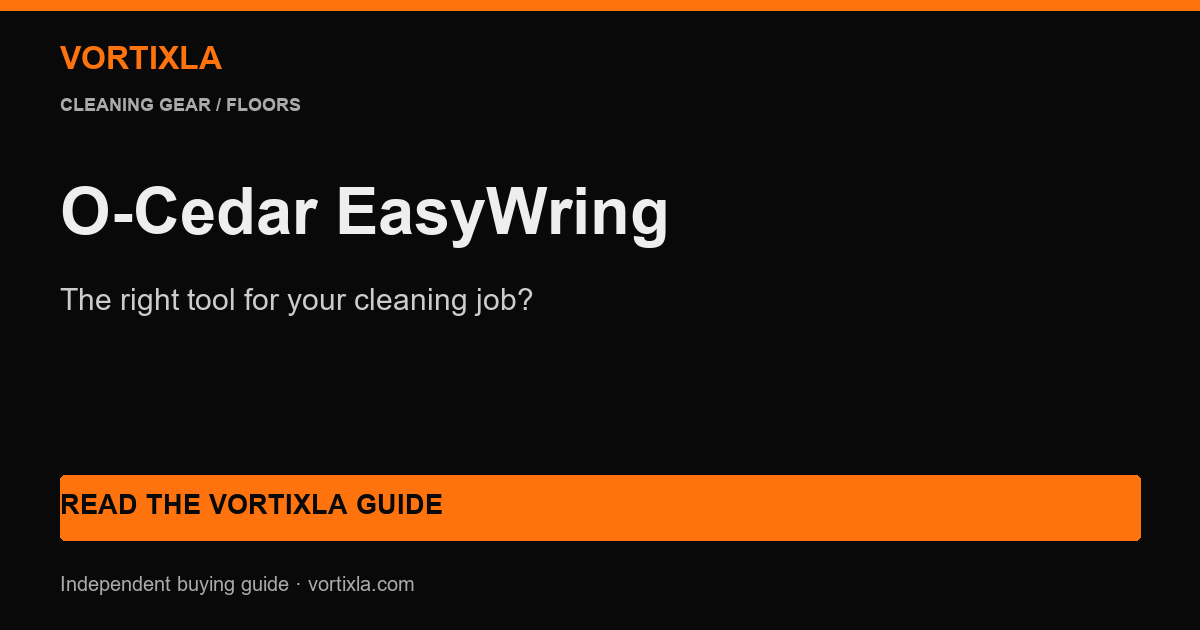 O Cedar Easywring buying guide