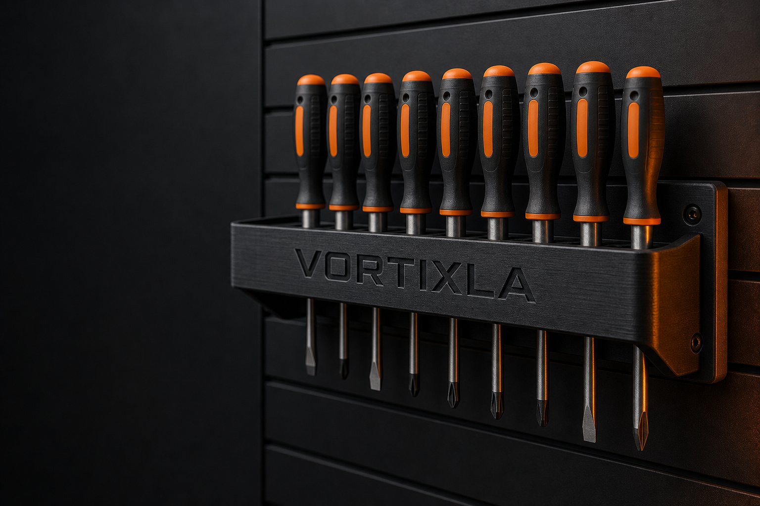 Screwdriver Wall Rack concept visualization