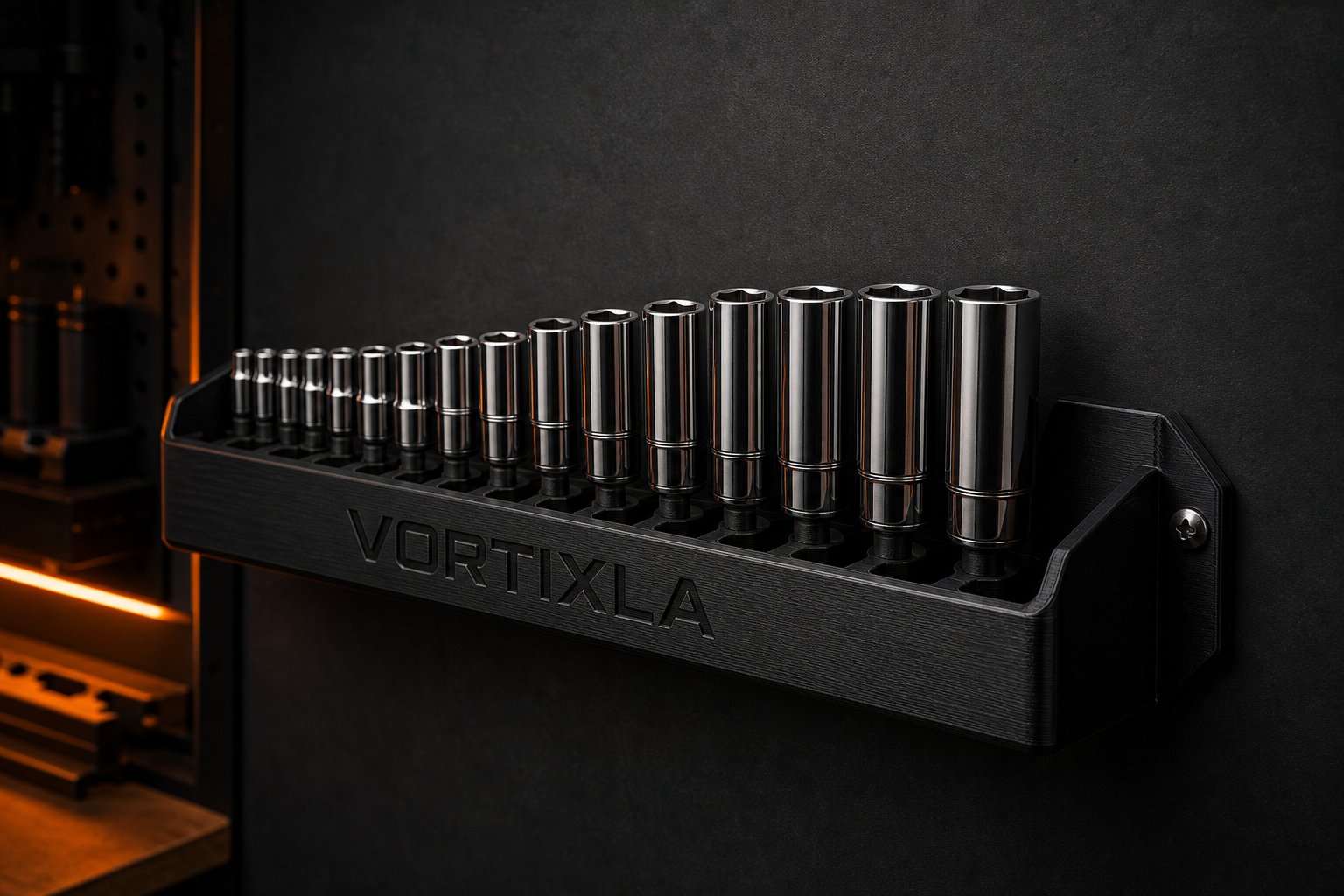 Socket Rail Organizer concept visualization
