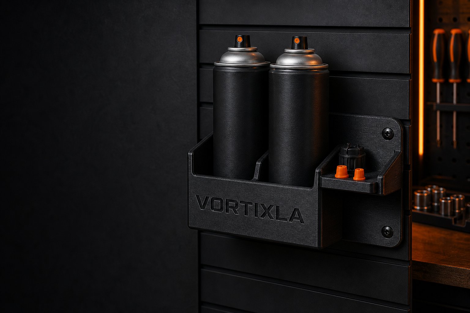 Spray Can Wall Caddy concept visualization