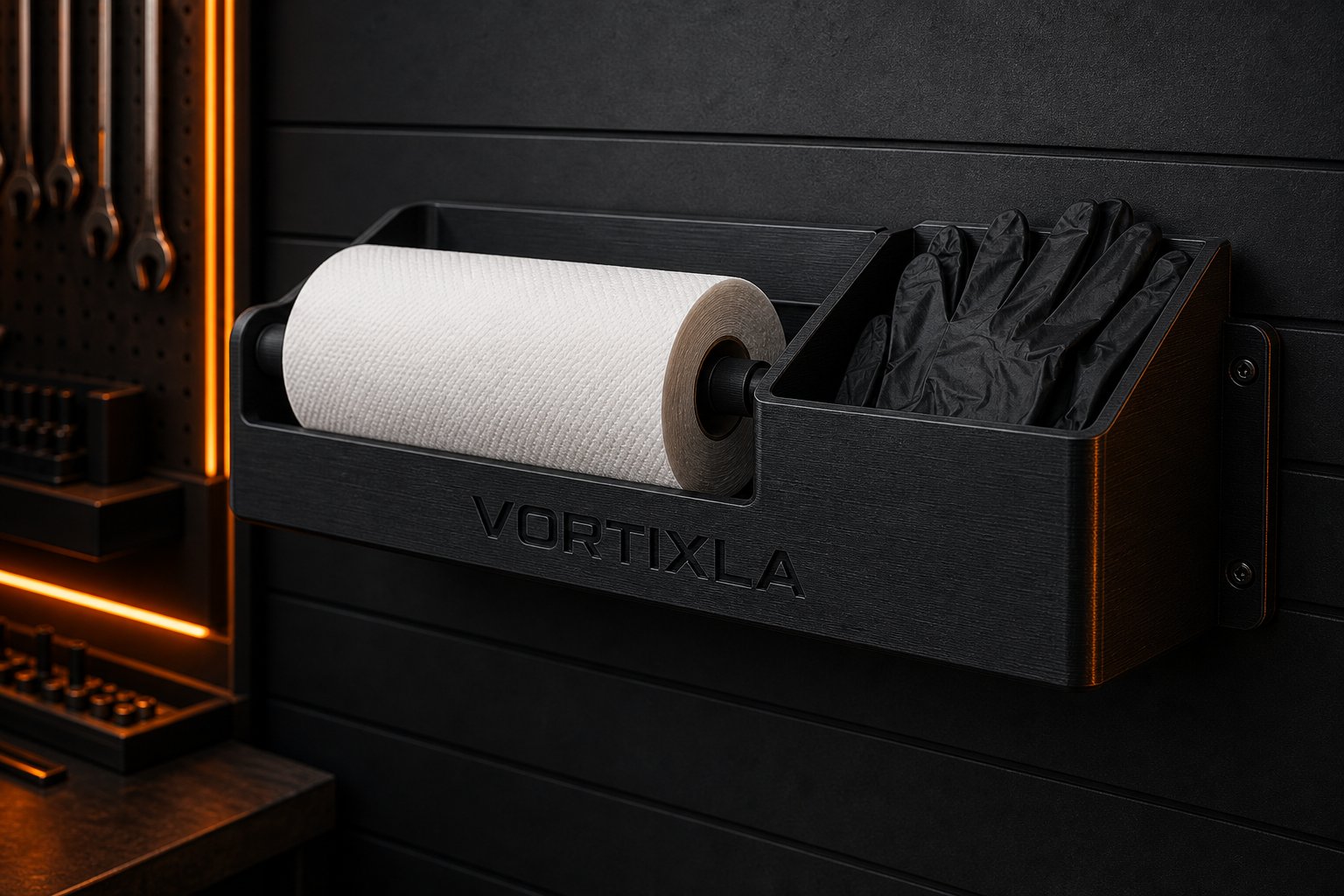 Towel & Glove Station concept visualization