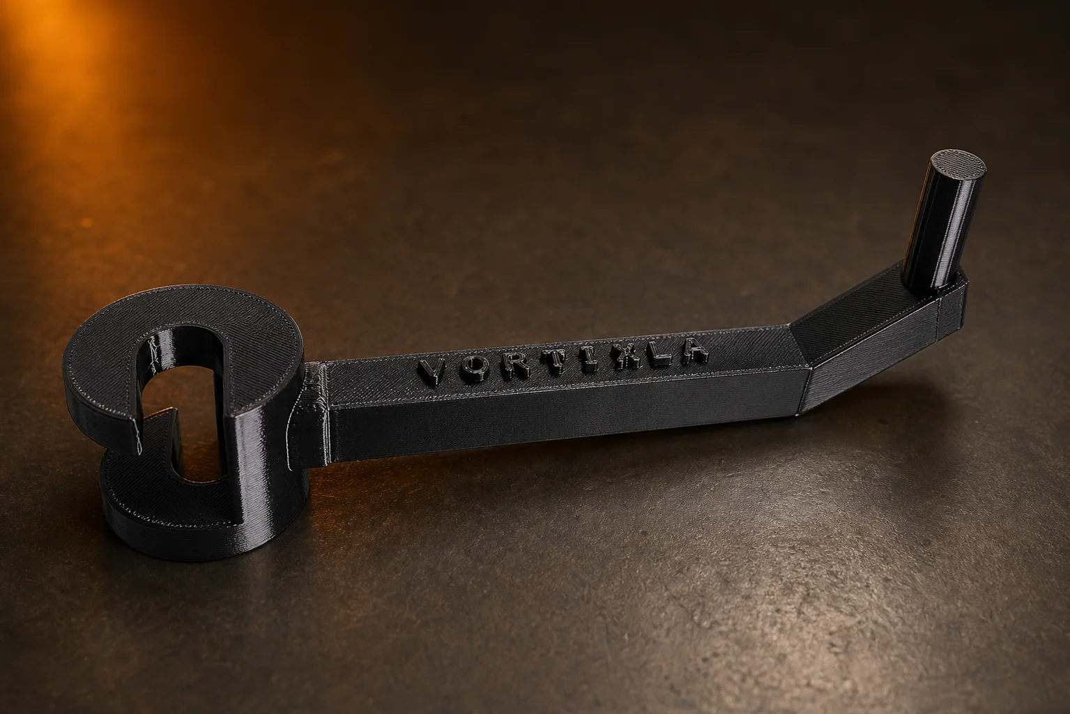 Angled Twist-Lock Headrest Hat Hanger